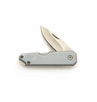 Whitby Leven EDC Pocket Knife - Titanium Grey