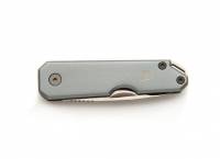 Whitby Leven EDC Pocket Knife - Titanium Grey