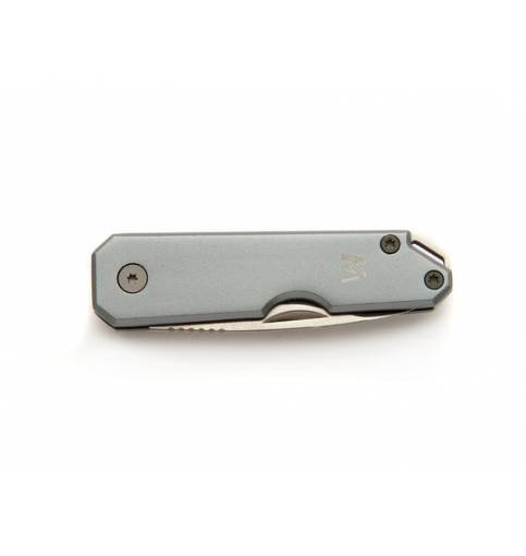 Whitby Leven EDC Pocket Knife - Titanium Grey