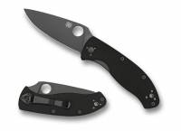 Spyderco Tenacious G-10 Black / Black Blade