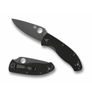 Spyderco Tenacious G-10 Black / Black Blade