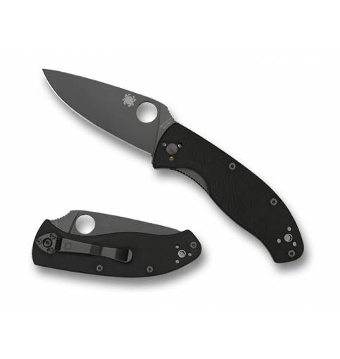 Spyderco Tenacious G-10 Black / Black Blade