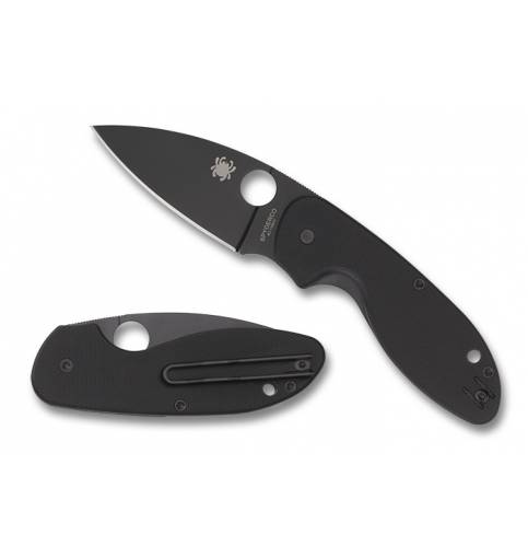 Spyderco Efficient G-10 Black/Black Blade