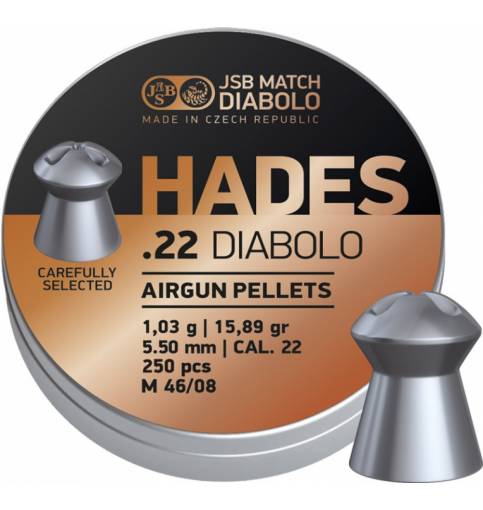 JSB Diabolo Hades 22 / 5.5 / 15.89 gr 250pk